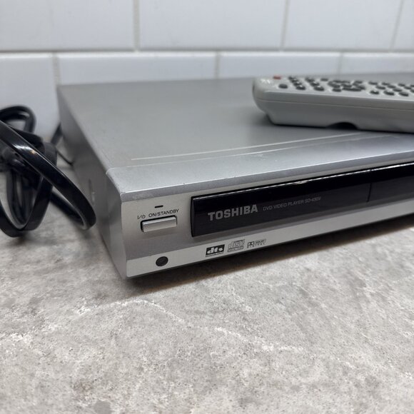 Toshiba DVD Video Player SD-430V Works, with Remote - Picture 2 of 16